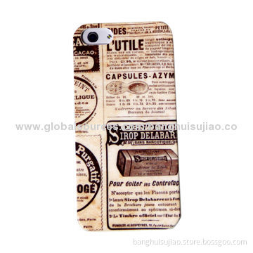 New Animal Motifs IML Mobile Phone Case for iPhone 5C